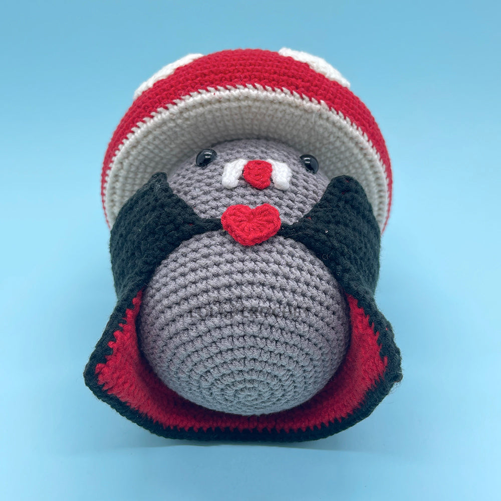 Large Vampire Mushroom - Crochet Kit