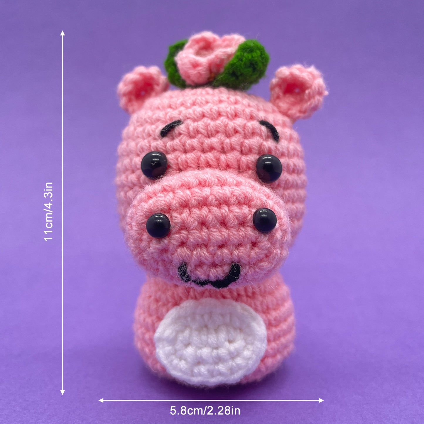 Hippo - Crochet Kit