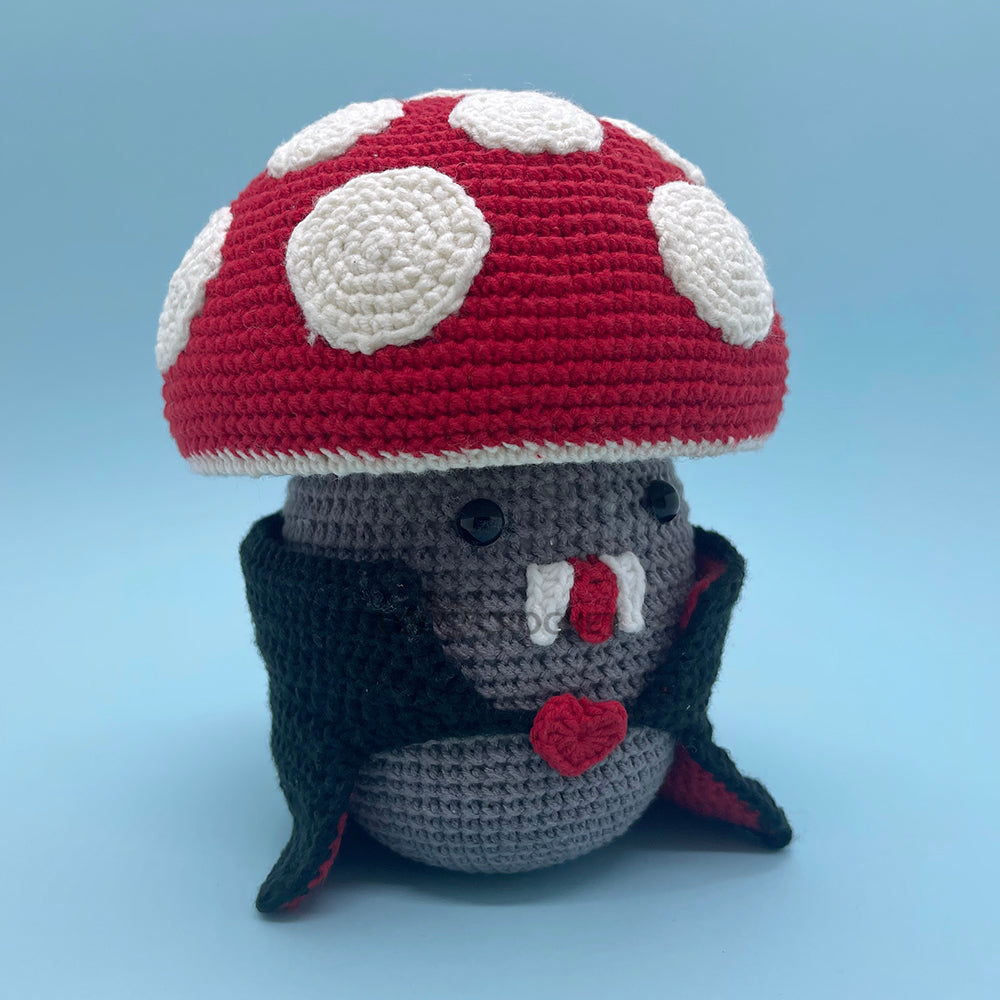 Large Vampire Mushroom - Crochet Kit