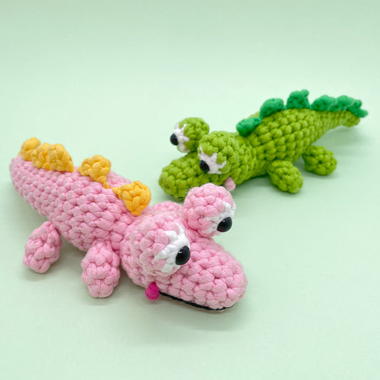 Crocodile Couple - Crochet Kit
