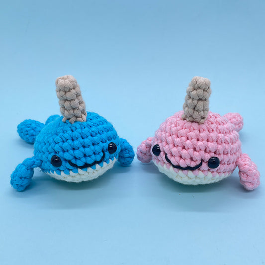 Narwhal Family - Crochet Kit