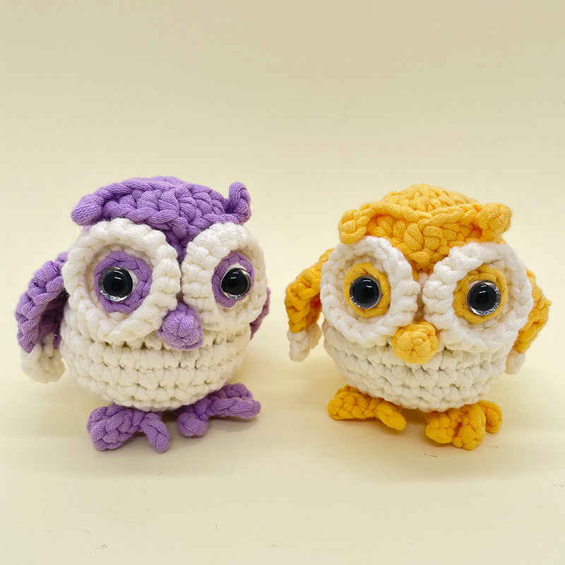 Owl Couple - Crochet Kit