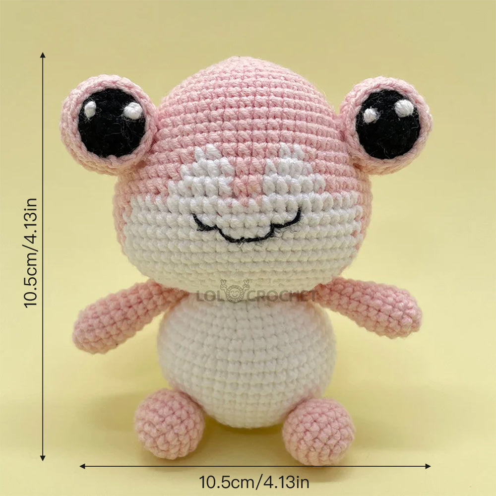 Big Eye Frog - Crochet Kit