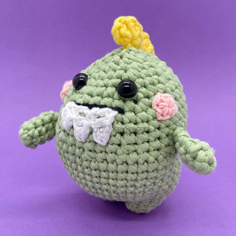 Gluttonous Dino - Crochet Kit