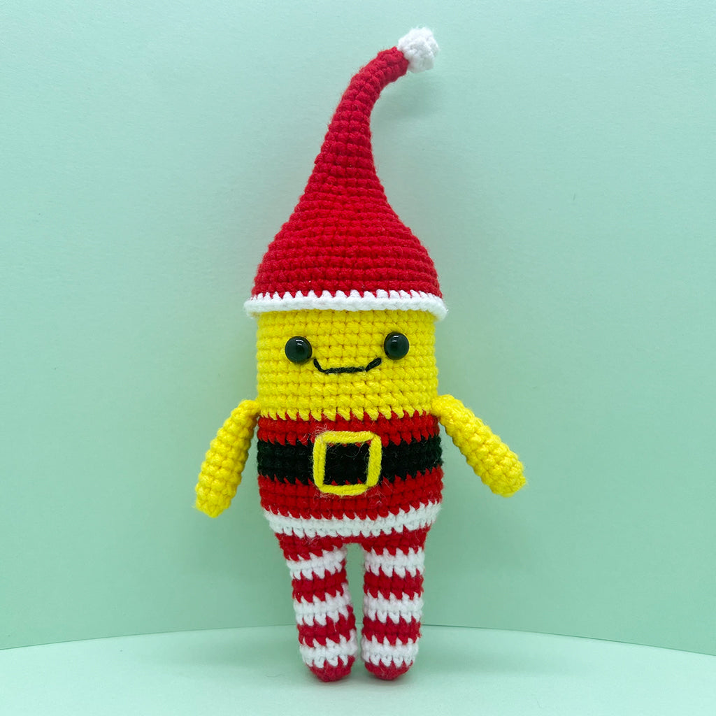 Striped Christmas Dolls - Crochet Kit