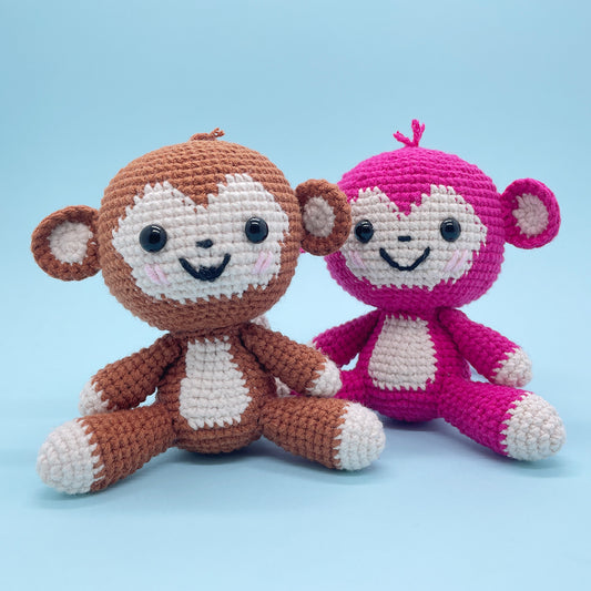 Cute Monkey - Crochet Kit