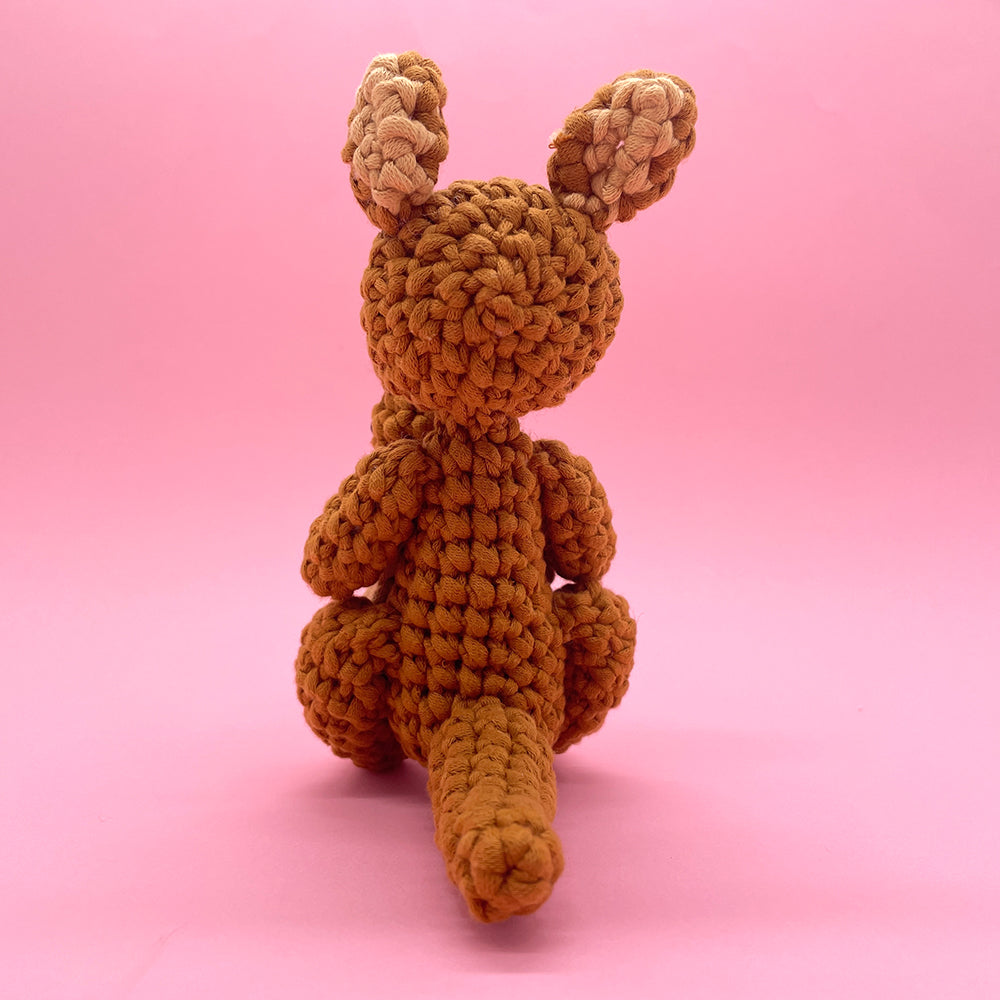 Kangaroo Mom and Baby - Crochet Kit