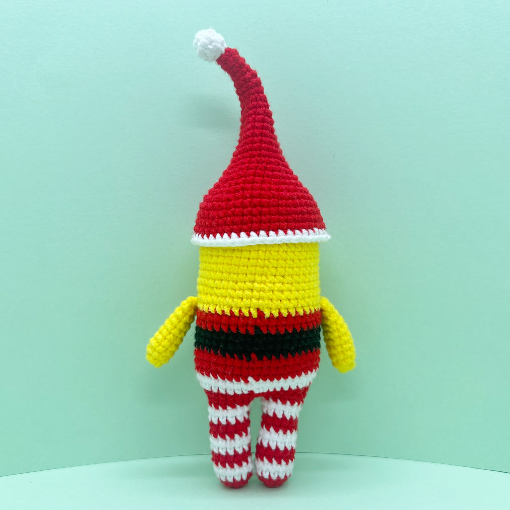 Striped Christmas Dolls - Crochet Kit