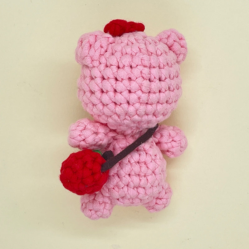 Pink Pig - Crochet Kit