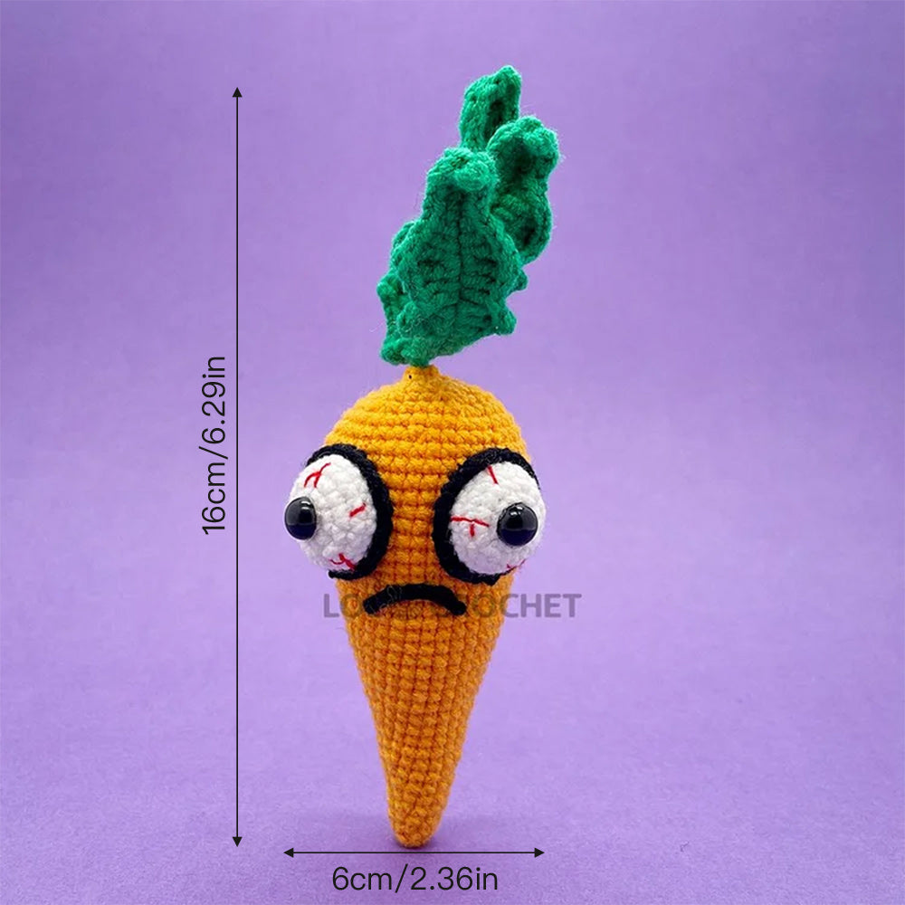 Zombie Vegetables 3-Piece Set - Crochet Kit