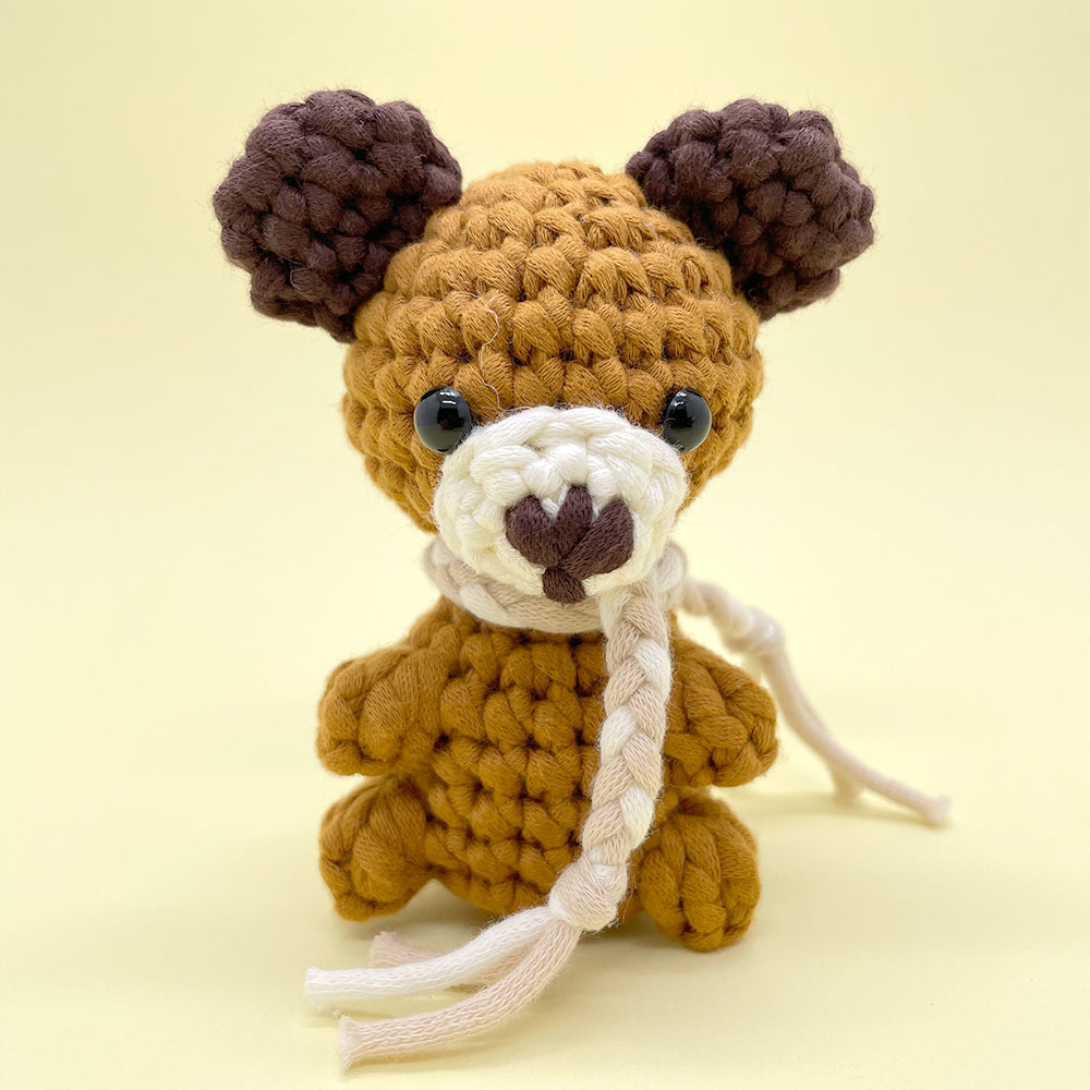 Dog with a scarf - Crochet Kit