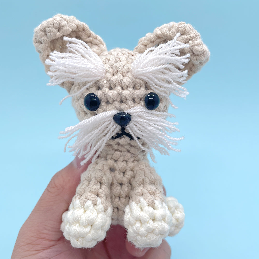 Schnauzer Couple - Crochet Kit