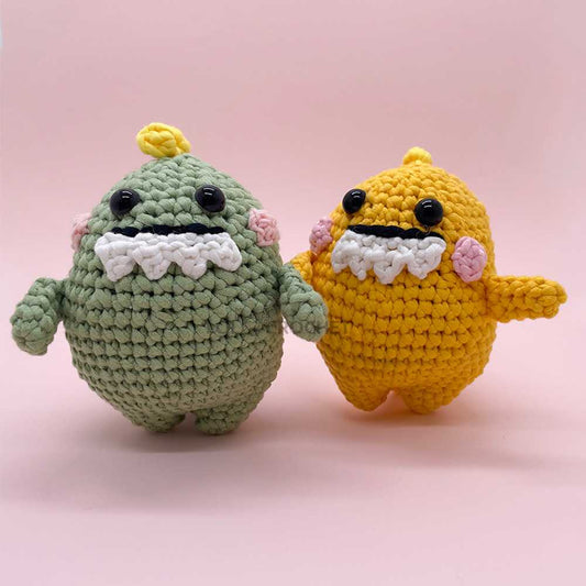 Gluttonous Dino - Crochet Kit