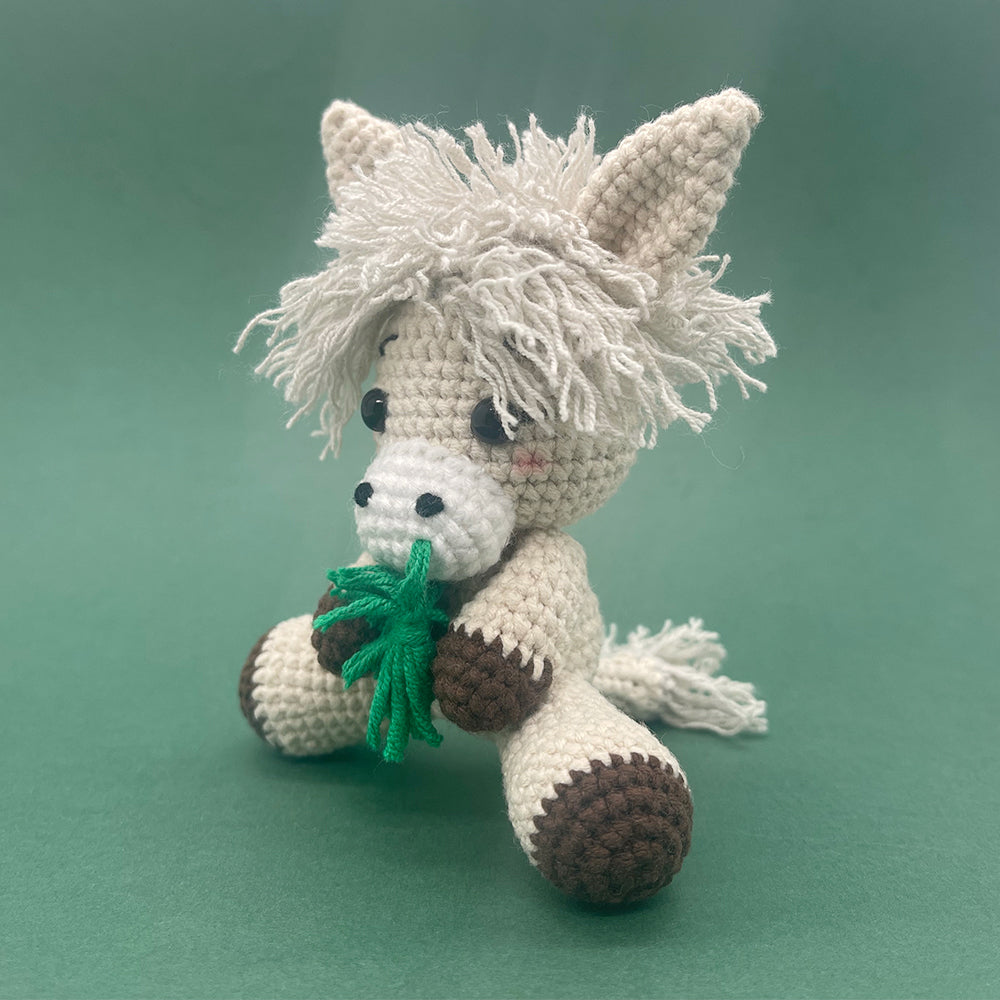 Grazing Donkey - Crochet Kit