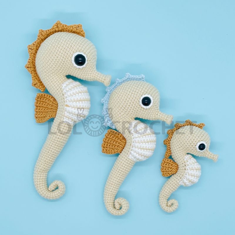 Seahorse Family - Crochet Kit