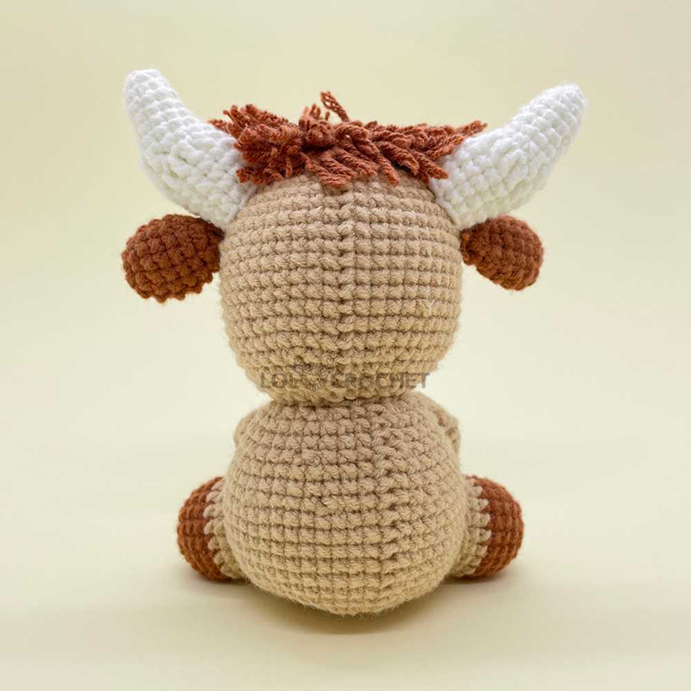 Cute Highland Cow - Crochet Kit