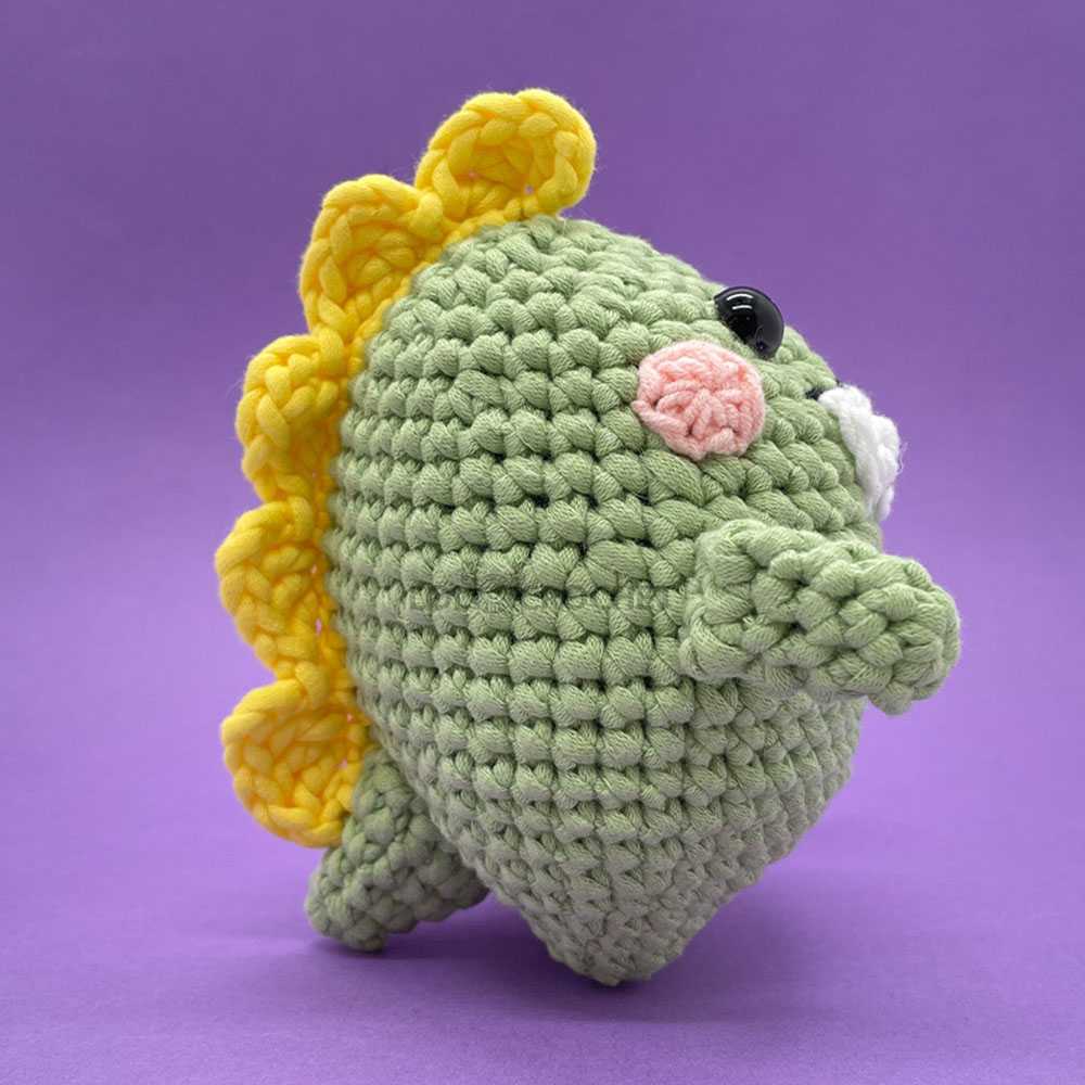 Gluttonous Dino - Crochet Kit