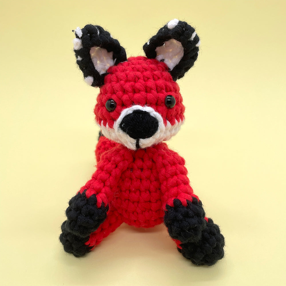 Fox Couple- Crochet Kit
