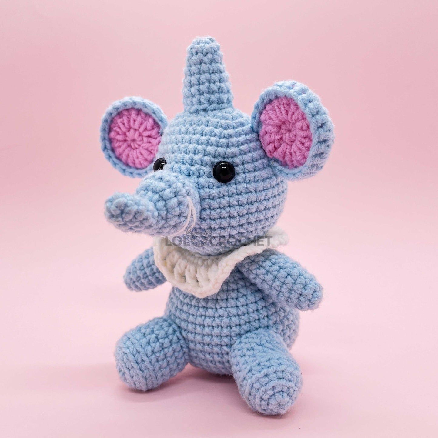 Blue Elephant - Crochet Kit