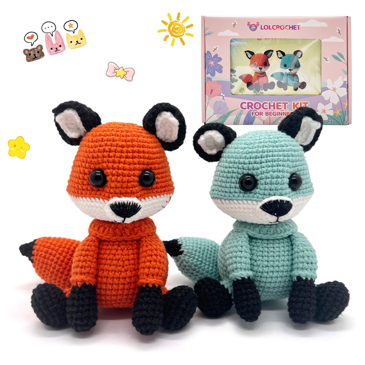 Clever Fox - Crochet Kit