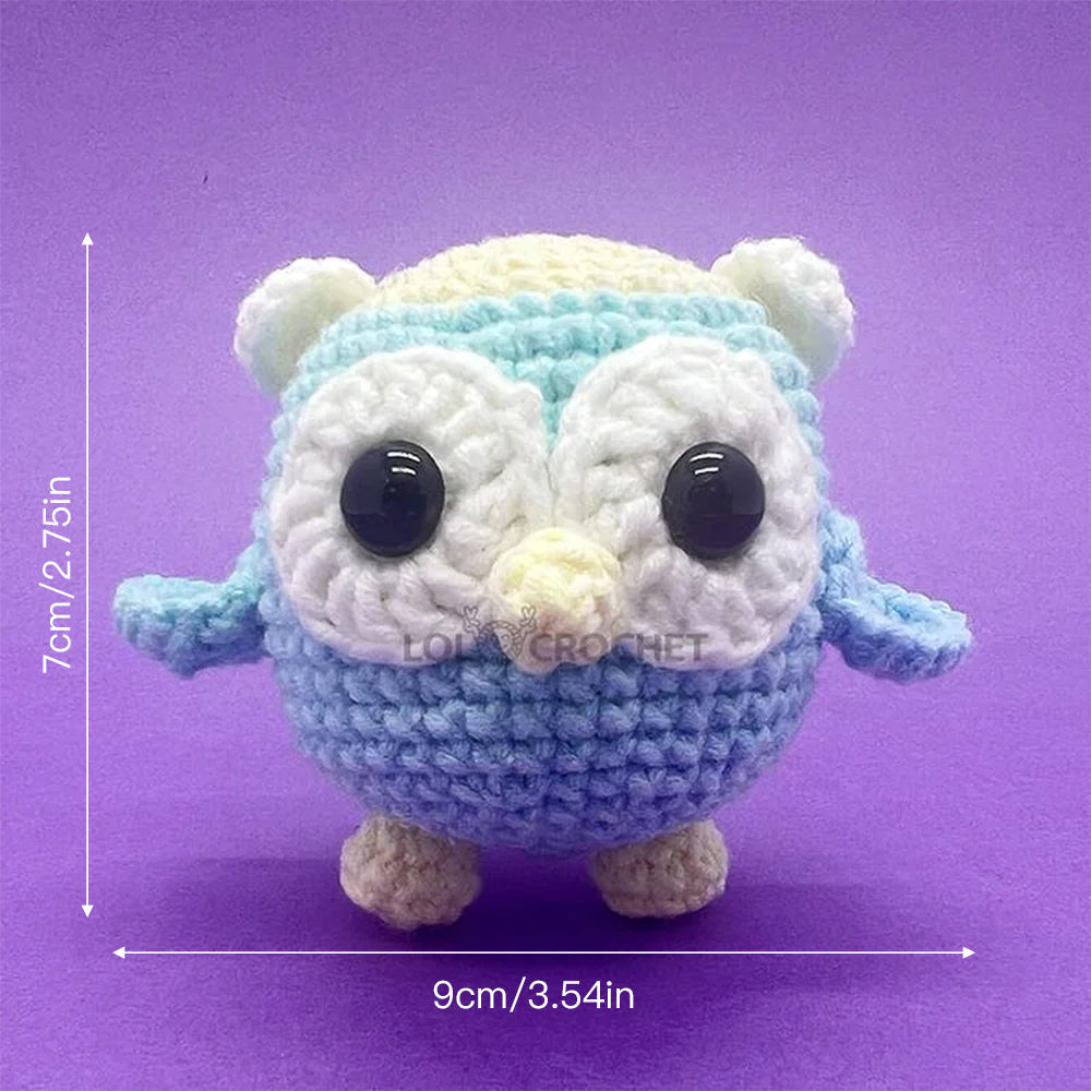 Colorful Owl - Crochet Kit