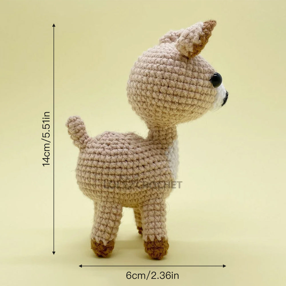 Two Deers - Crochet Kit