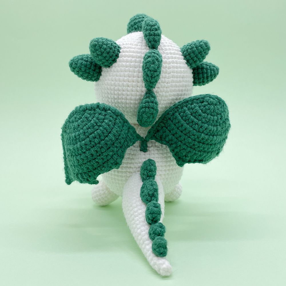 Red Love Dragon - Crochet Kit