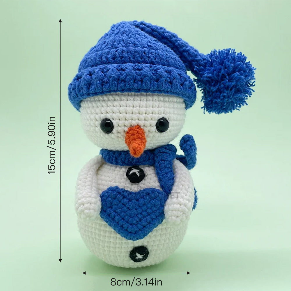 Couple Snowmen - Crochet Kit