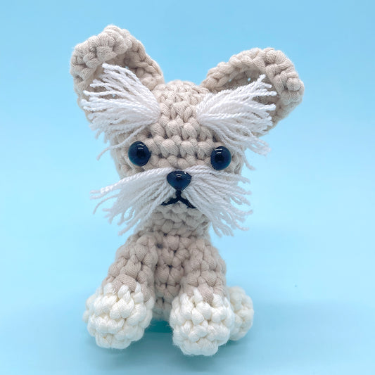 Schnauzer Couple - Crochet Kit