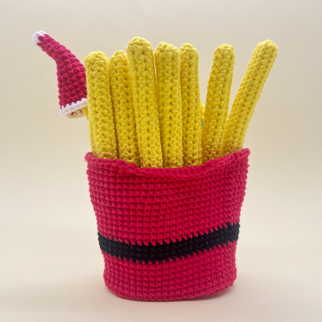Christmas Fries - Crochet Kit