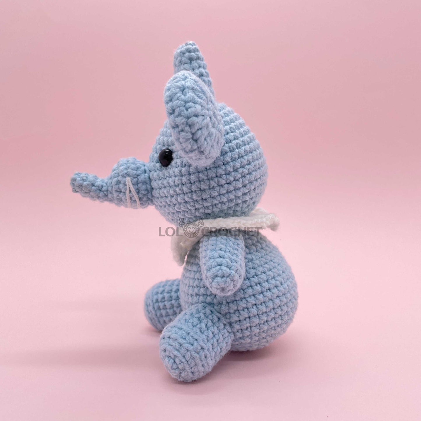 Blue Elephant - Crochet Kit