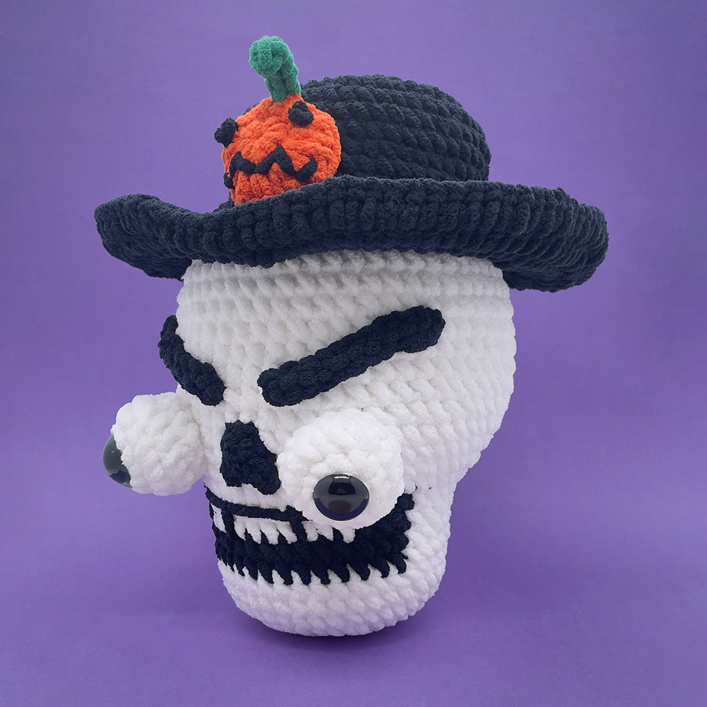Halloween Skull - Crochet Kit