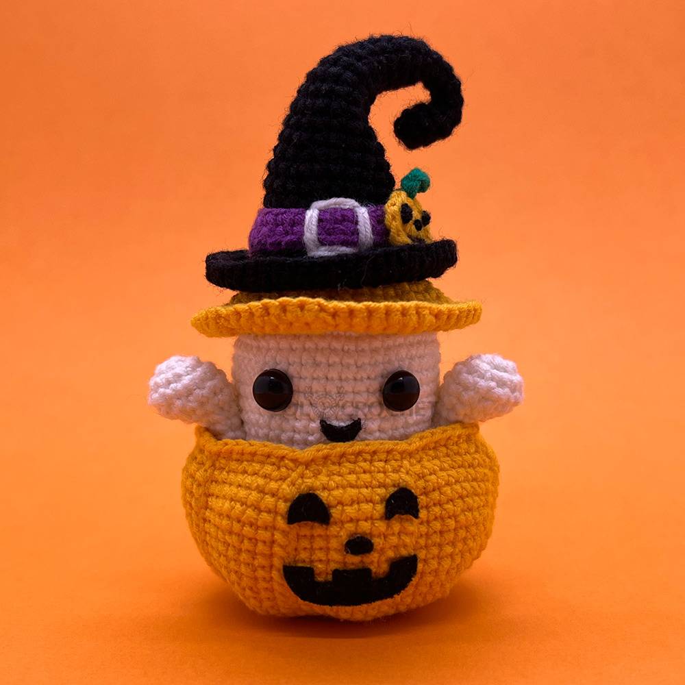Pumpkin Ghost - Crochet Kit