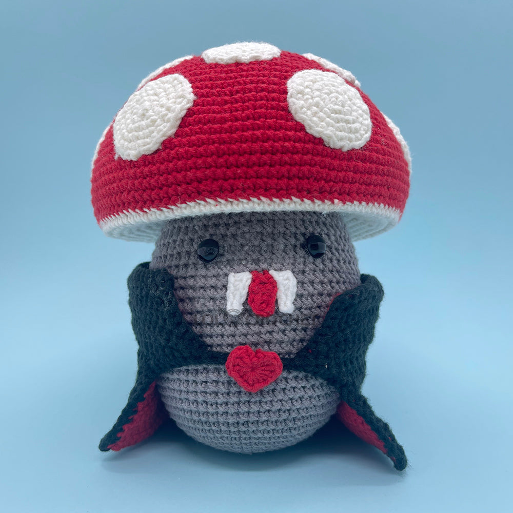 Large Vampire Mushroom - Crochet Kit