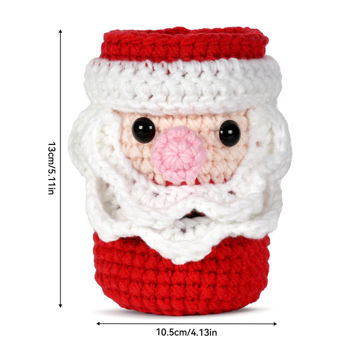 Santa Claus Pen Holder - Crochet Kit