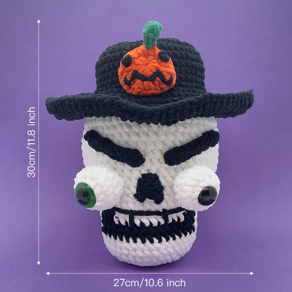 Halloween Skull - Crochet Kit