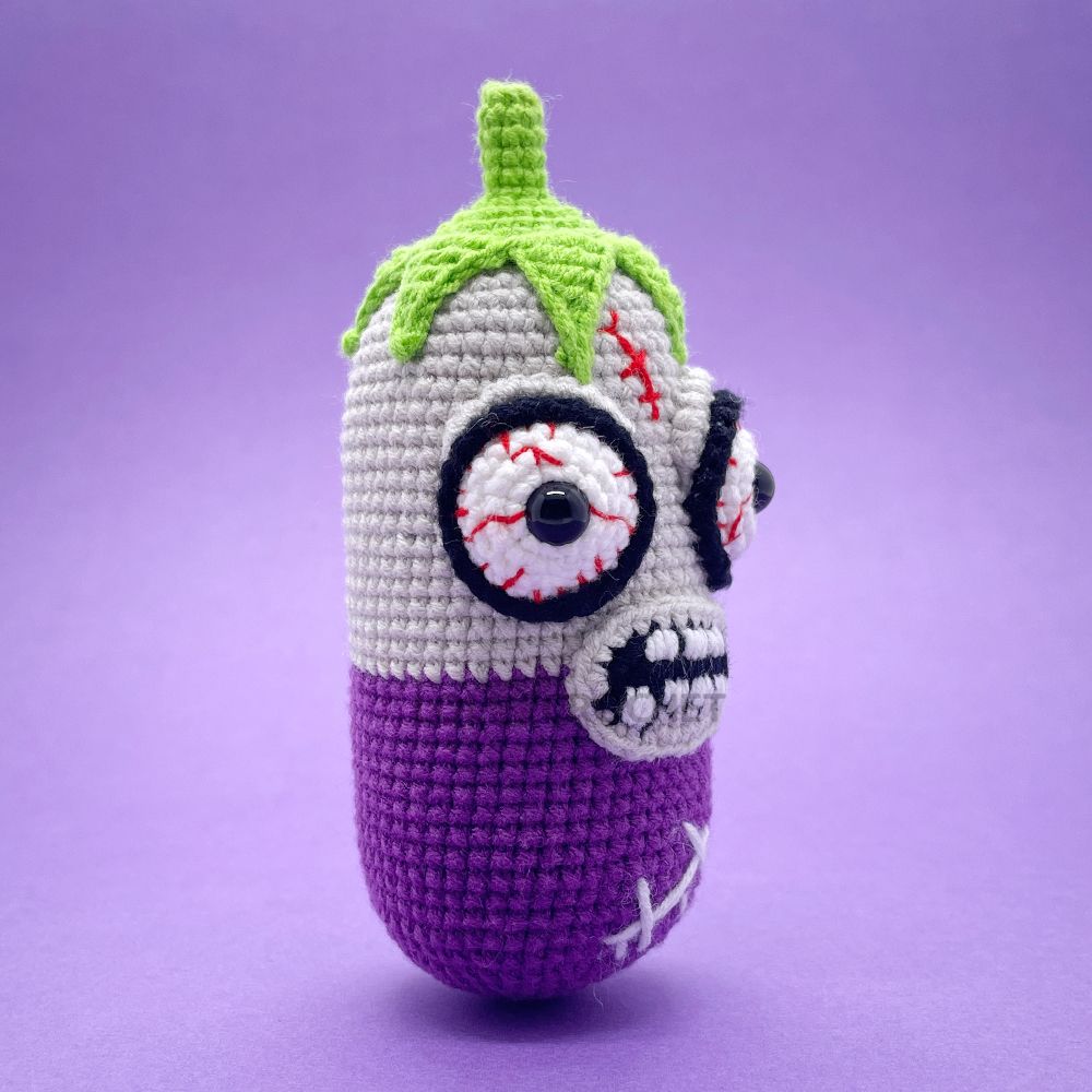Zombie Vegetables 3-Piece Set - Crochet Kit