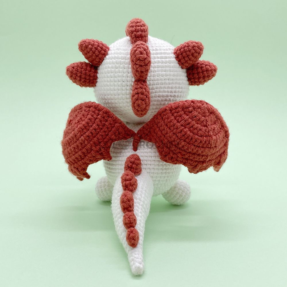 Red Love Dragon - Crochet Kit