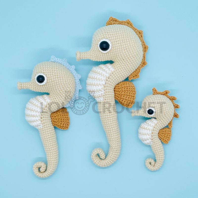 Seahorse Family - Crochet Kit