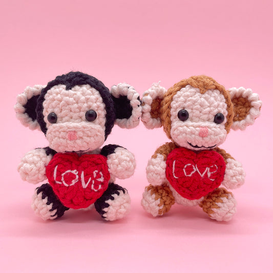 LOVE Monkey - Crochet Kit