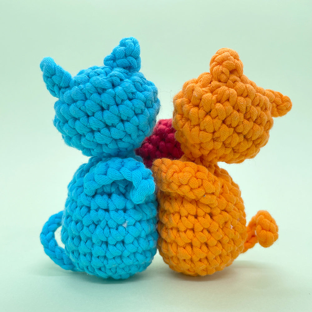 Cat Couple - Crochet Kit