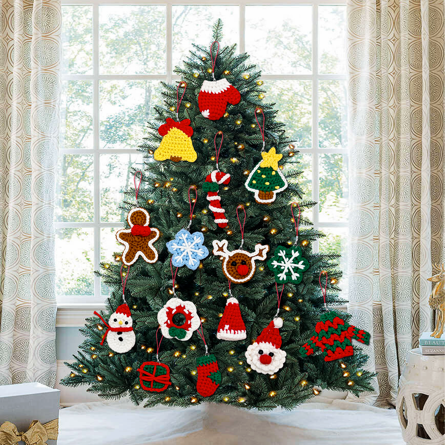 Christmas Ornaments - Crochet Kit