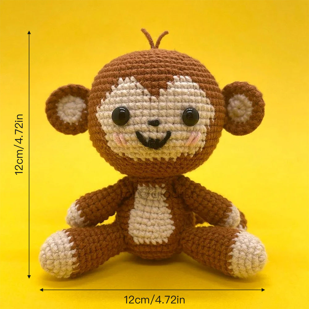 Cute Monkey - Crochet Kit
