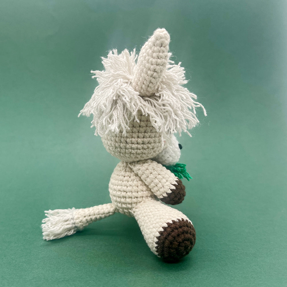 Grazing Donkey - Crochet Kit