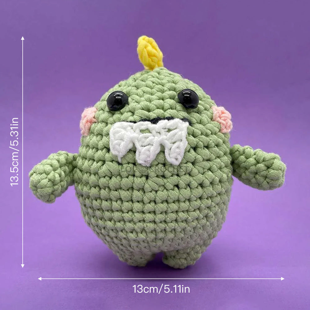 Gluttonous Dino - Crochet Kit