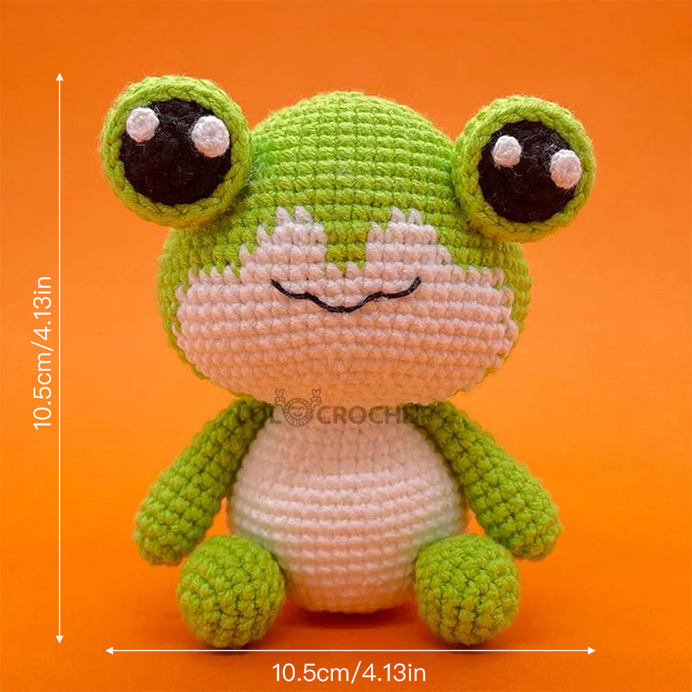 Big Eye Frog - Crochet Kit