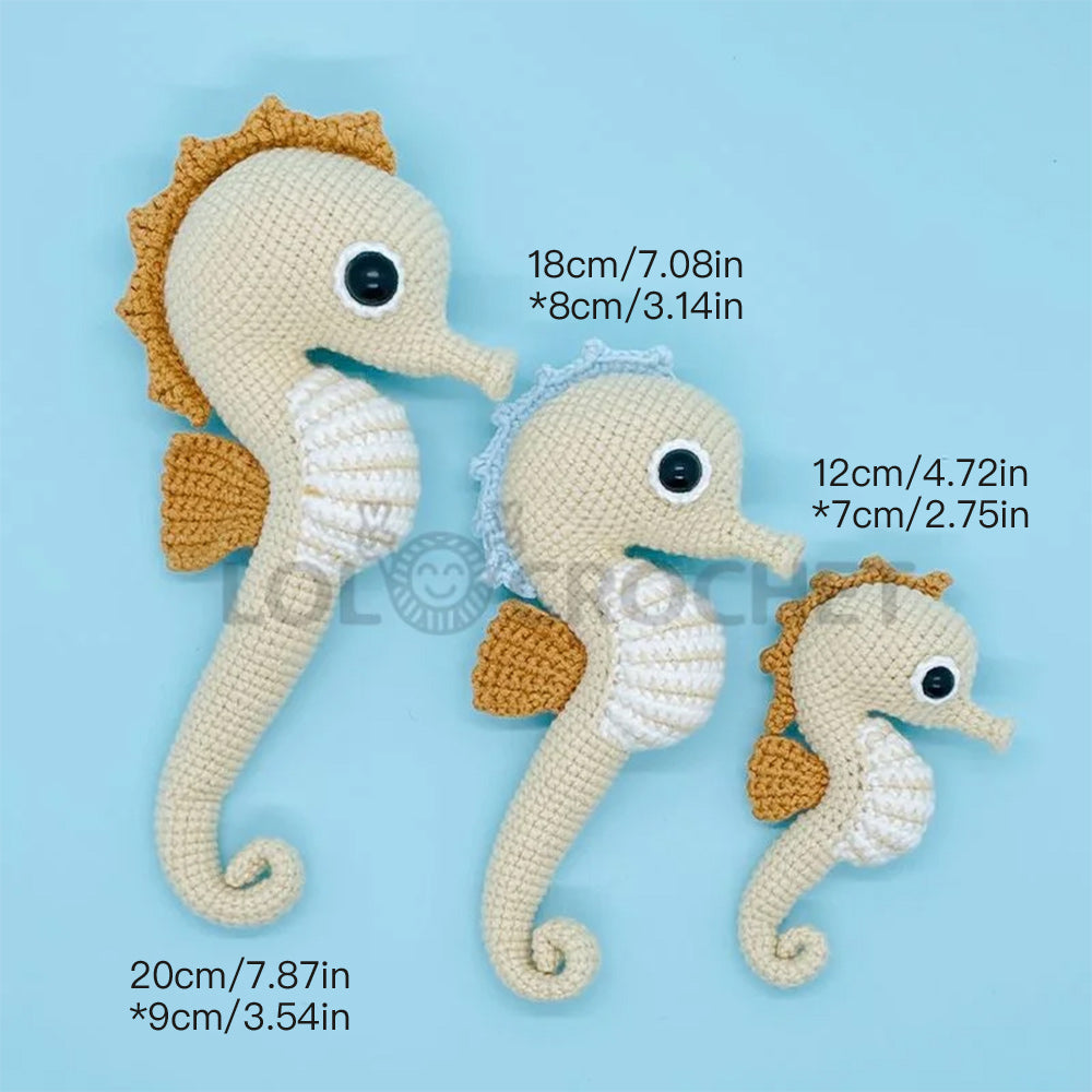 Seahorse Family - Crochet Kit