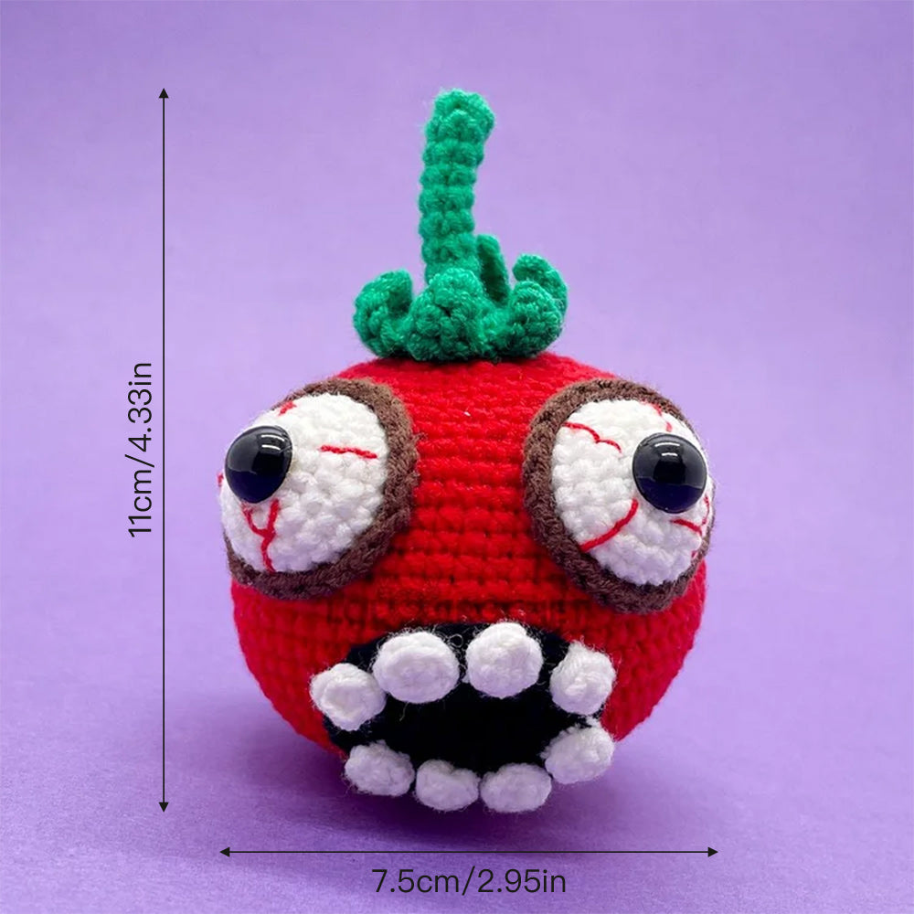 Zombie Vegetables 3-Piece Set - Crochet Kit