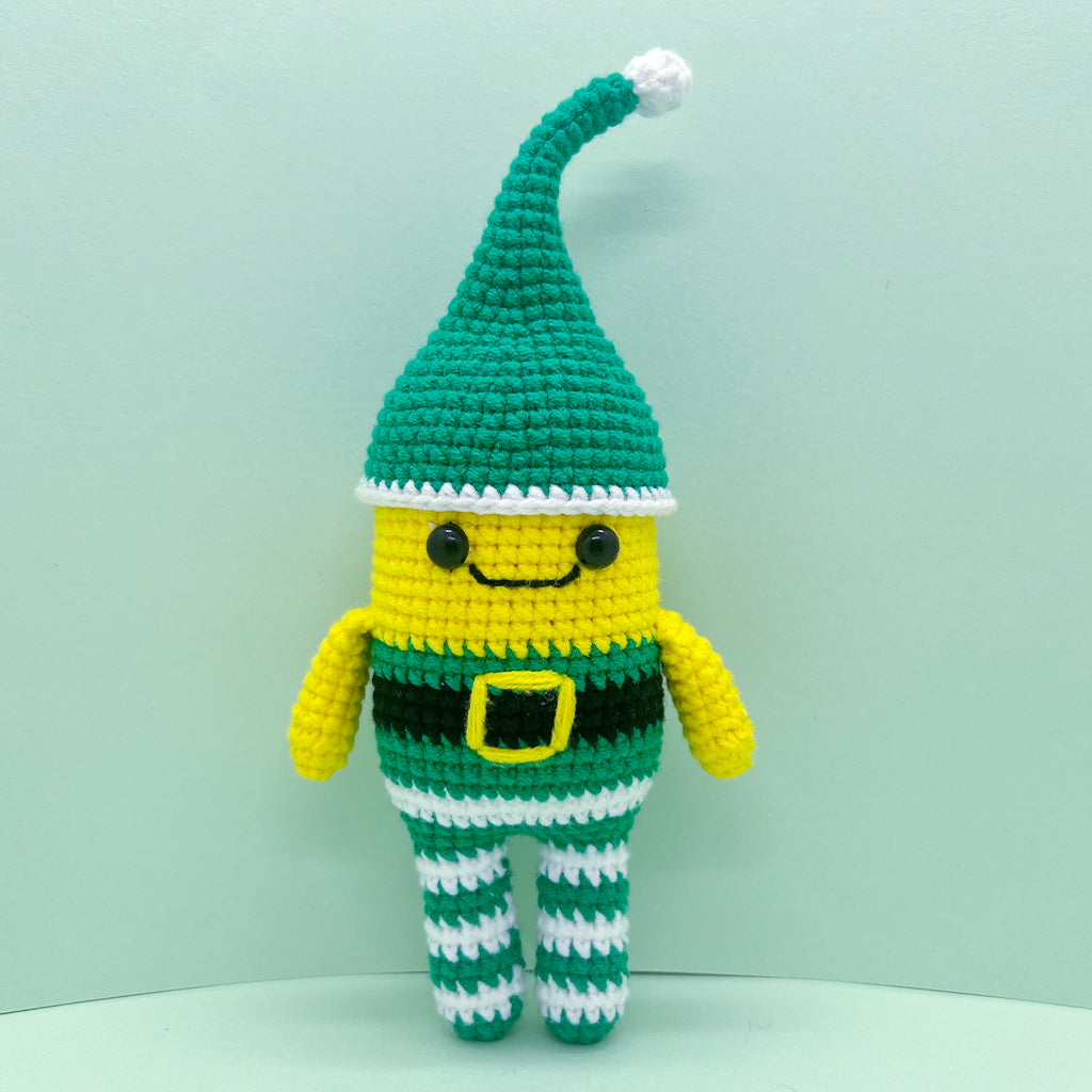 Striped Christmas Dolls - Crochet Kit