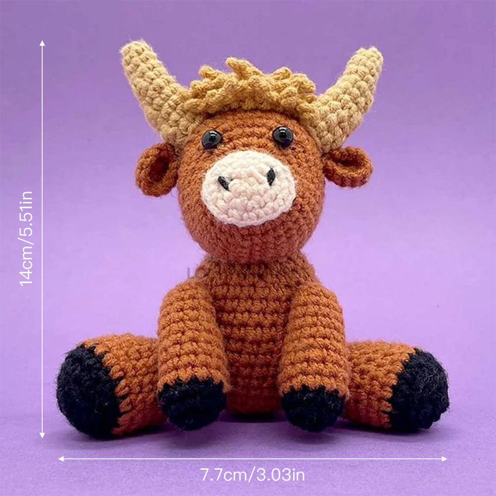 Highland Cow - Crochet Kit